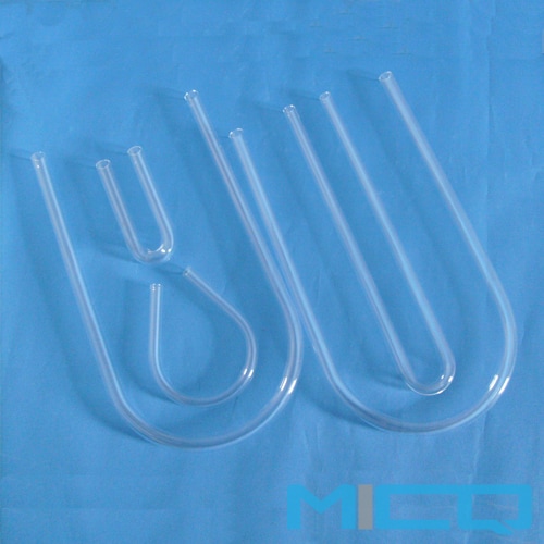 Fused quartz U tubes