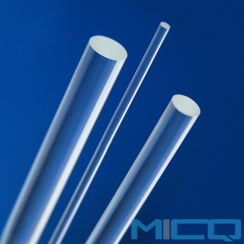 Slender Fused Silica Rods