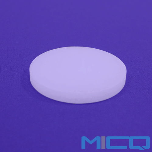 White Milky Quartz Round Plate