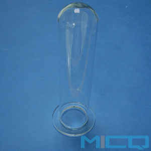 Flanging Quartz Bell Cover Jar