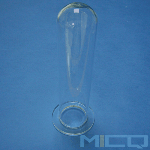 Flanging Quartz Bell Cover Jar