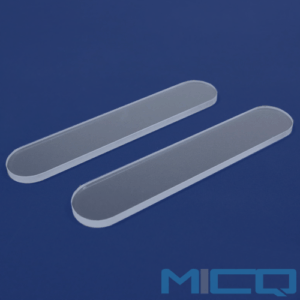 Polished Sapphire Oval Quartz Plates