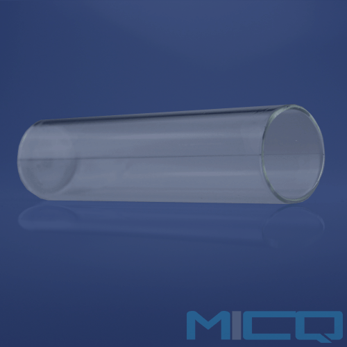 Quartz Glass Flat Bottom Test Tubes