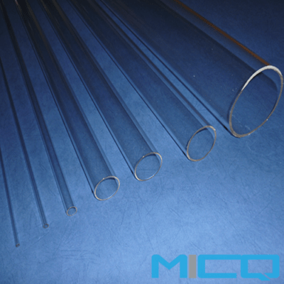 A Variety of Size High Fused Quartz Tubing Tubes