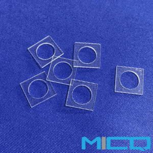 CNC Machined Fused Quartz Plates