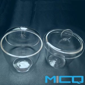 Clear Quartz Silica Crucibles