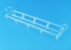 quartz wafer carrier quartz boat 7"