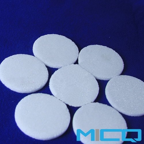 Custom Fused Quartz Frits/Quartz Porous Glass Filter Disc
