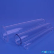 tubo de manga de cristal de cuarzo