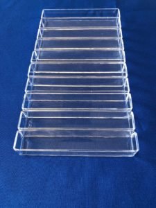 Containers and Tubes (square tubes) made of Quartz Plates 03