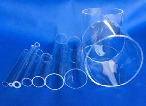 rôzne priemeru kondenzovaný kremeň-sklo-trubice