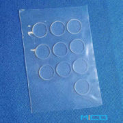 Quartz Plates Glass Discs Underlag Silica Wafer Tilpasning