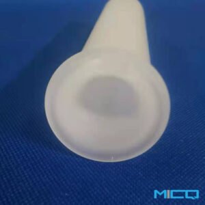 Custom-Thick-Wall-Quartz-Glass-Sealed-&-Flanged-Tube-with-Frosted-Outer-Face-003
