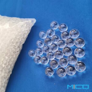 Custom Quartz Glass Balls Fused Silica Beads 01