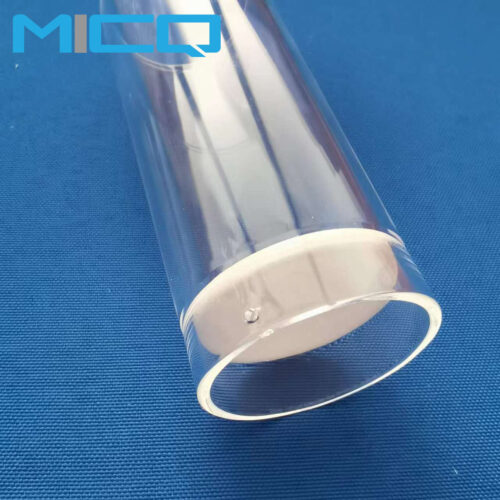 Custom Large Size Quartz Filtration : Sintered Glass Filter Funnel with Sintered Disc 3