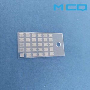 Micro Machined Quartz Slotted Boat 2