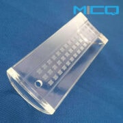 Micro Machined Quartz Slotted Boat 4