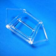 Quartz Wafer Boat / Long Quartz Carrier / Wafer Glass Holder with Two handles