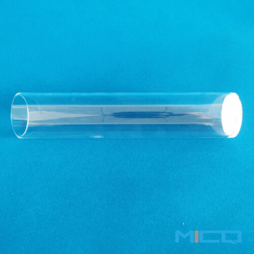 Fused Quartz Frit : Fritted Disc Welded to the End of Quartz Tube 3