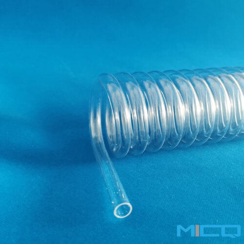 Large Size Fused Quartz Spiral Tube Chinese Supplier 3
