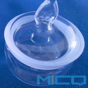 Custom Quartz Combustion Weighing Bottle with Varies Dimensions 1