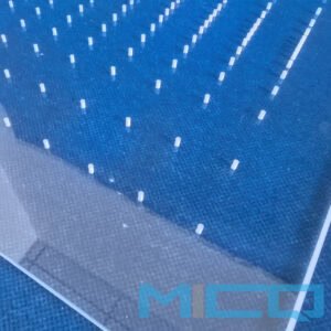 Custom Fabrication Laser Drilling Microporous Fused Quartz Plate 2
