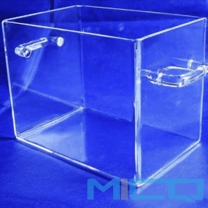 Custom Square Quartz Glass Fish Aquarium Tank