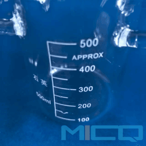 Larger and Thick Quartz Glass Beaker:Container:Tank with Scale 2