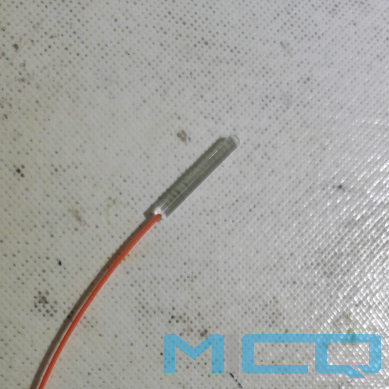 Quartz Glass Capillary with Bell Mouth for Threading Optical Fiber