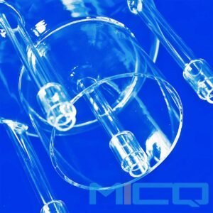 Custom Fused Quartz Glass Diffusion Tube for Semiconductor & Photovoltaic 2