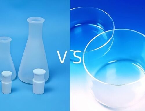Quartz glass vs Fluoroplastic Labware