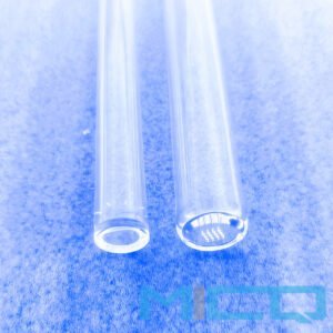 Fused Quartz Glass Nozzle with Laser drilling to 0.1mm aperture