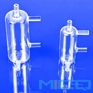 Custom Quartz Glass Ammonia Nitrogen Overflow Bottle for Hach Analyzer