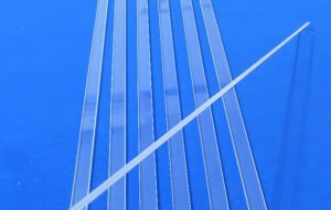 High-Temperature Tolerance of Transparent Quartz Glass Plate at 1200 °C in Laboratory and Lithography Substrates